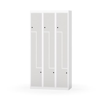 Novis Z garderobeskab lige topplade 6 rum B90 cm