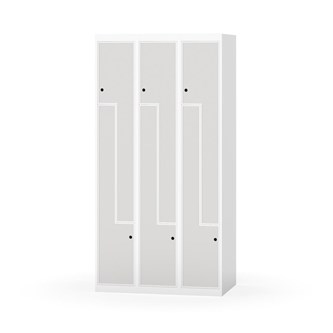 Novis Z garderobeskab lige topplade 6 rum B90 cm