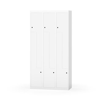 Novis Z garderobeskab lige topplade 6 rum B90 cm