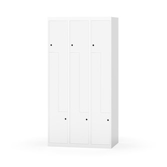 Novis Z garderobeskab lige topplade 6 rum B90 cm