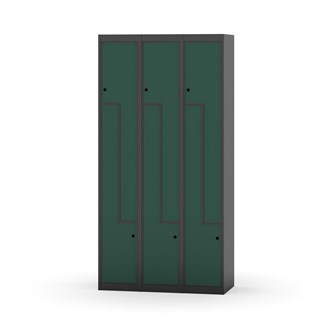 Novis Z garderobeskab lige topplade 6 rum B90 cm