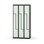 Novis Z garderobeskab lige topplade 6 rum B90 cm