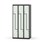 Novis Z garderobeskab lige topplade 6 rum B90 cm