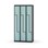 Novis Z garderobeskab lige topplade 6 rum B90 cm