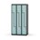 Novis Z garderobeskab lige topplade 6 rum B90 cm