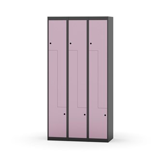 Novis Z garderobeskab lige topplade 6 rum B90 cm