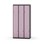 Novis Z garderobeskab lige topplade 6 rum B90 cm