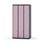 Novis Z garderobeskab lige topplade 6 rum B90 cm