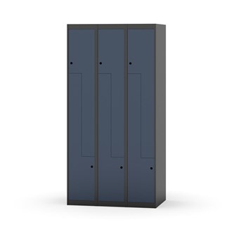 Novis Z garderobeskab lige topplade 6 rum B90 cm