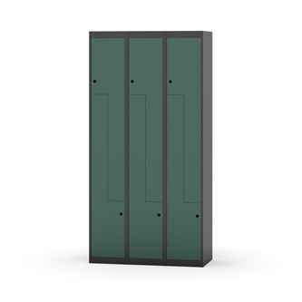 Novis Z garderobeskab lige topplade 6 rum B90 cm