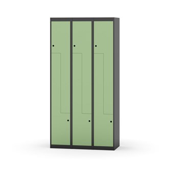 Novis Z garderobeskab lige topplade 6 rum B90 cm