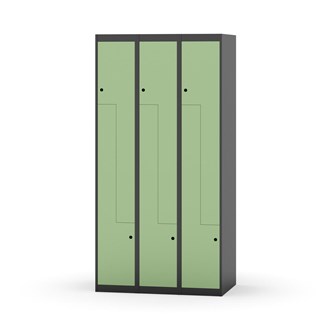Novis Z garderobeskab lige topplade 6 rum B90 cm