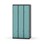 Novis Z garderobeskab lige topplade 6 rum B90 cm