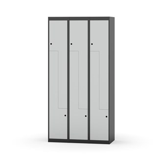 Novis Z garderobeskab lige topplade 6 rum B90 cm