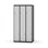 Novis Z garderobeskab lige topplade 6 rum B90 cm