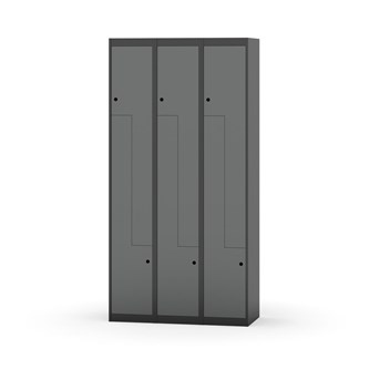 Novis Z garderobeskab lige topplade 6 rum B90 cm