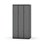 Novis Z garderobeskab lige topplade 6 rum B90 cm