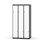 Novis Z garderobeskab lige topplade 6 rum B90 cm