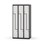 Novis Z garderobeskab lige topplade 6 rum B90 cm