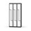 Novis Z garderobeskab lige topplade 6 rum B90 cm