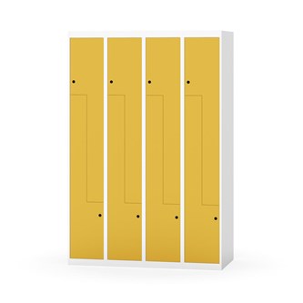Novis Z garderobeskab lige topplade 8 rum B120 cm