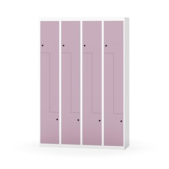 Novis Z garderobeskab lige topplade 8 rum B120 cm