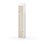 Novis Z garderobeskab skrå topplade 2 rum B30 cm