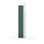 Novis Z garderobeskab skrå topplade 2 rum B30 cm