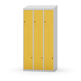 Novis Z garderobeskab skrå topplade 6 rum B90 cm
