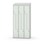 Novis Z garderobeskab skrå topplade 6 rum B90 cm