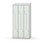 Novis Z garderobeskab skrå topplade 6 rum B90 cm