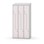 Novis Z garderobeskab skrå topplade 6 rum B90 cm