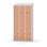 Novis Z garderobeskab skrå topplade 6 rum B90 cm