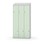 Novis Z garderobeskab skrå topplade 6 rum B90 cm