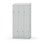 Novis Z garderobeskab skrå topplade 6 rum B90 cm