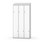 Novis Z garderobeskab skrå topplade 6 rum B90 cm