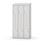 Novis Z garderobeskab skrå topplade 6 rum B90 cm
