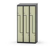 Novis Z garderobeskab skrå topplade 6 rum B90 cm