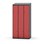 Novis Z garderobeskab skrå topplade 6 rum B90 cm