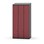 Novis Z garderobeskab skrå topplade 6 rum B90 cm
