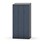 Novis Z garderobeskab skrå topplade 6 rum B90 cm