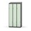 Novis Z garderobeskab skrå topplade 6 rum B90 cm