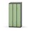 Novis Z garderobeskab skrå topplade 6 rum B90 cm