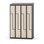 Novis Z garderobeskab skrå topplade 8 rum B120 cm