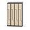 Novis Z garderobeskab skrå topplade 8 rum B120 cm