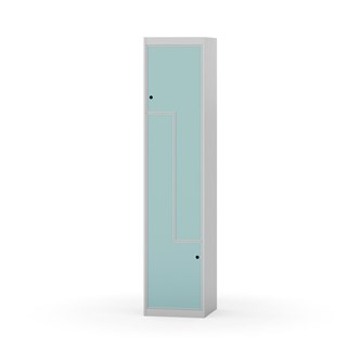 Novis Z garderobeskab lige topplade 2 rum B40 cm