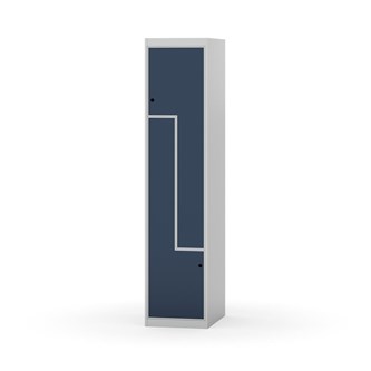 Novis Z garderobeskab lige topplade 2 rum B40 cm