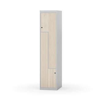 Novis Z garderobeskab lige topplade 2 rum B40 cm