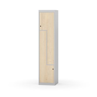 Novis Z garderobeskab lige topplade 2 rum B40 cm