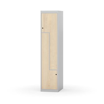 Novis Z garderobeskab lige topplade 2 rum B40 cm